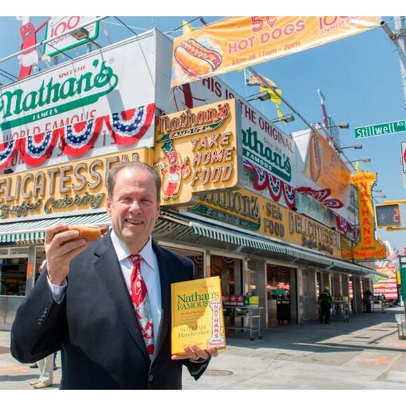 Nathan's Famous: The First 100 Years of America's Favorite Frankfurter Signed - Picture 3 of 7